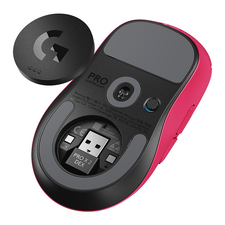 Mouse Gamer Logitech Pro X Superlight 2 DEX, 44000DPI, 5 Botoes