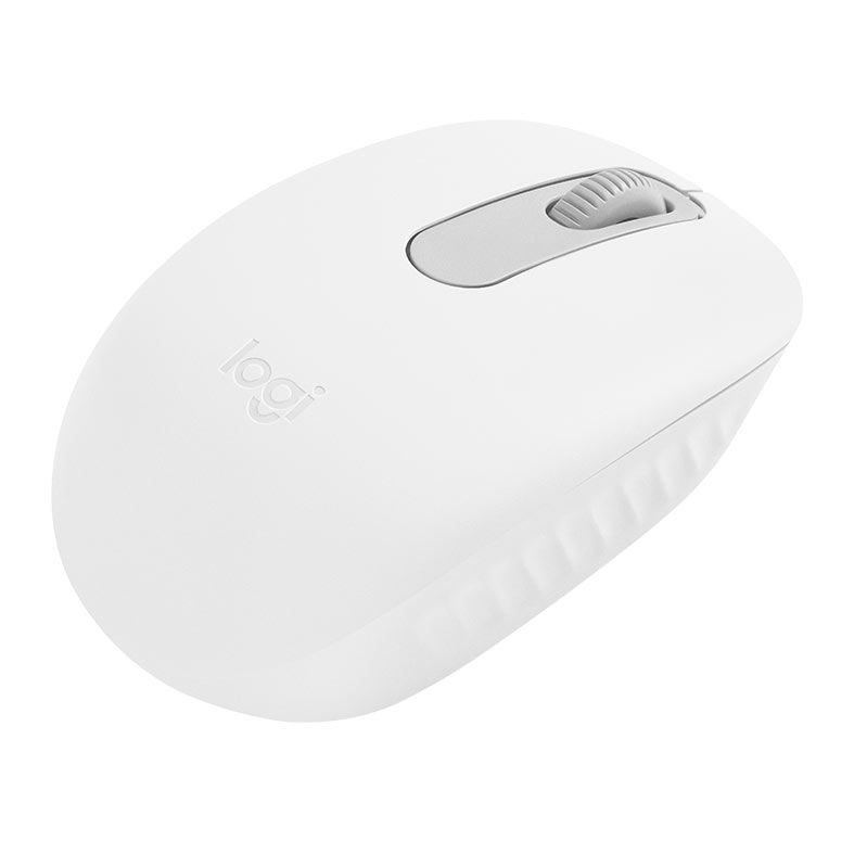 Mouse Gamer Logitech M196, Bluetooth, 1000DPI, 3 Botoes, Branco, 910-007457