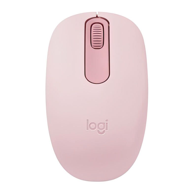 Mouse Gamer Logitech M196, Bluetooth, 1000DPI, 3 Botoes, Rosa, 910-007458