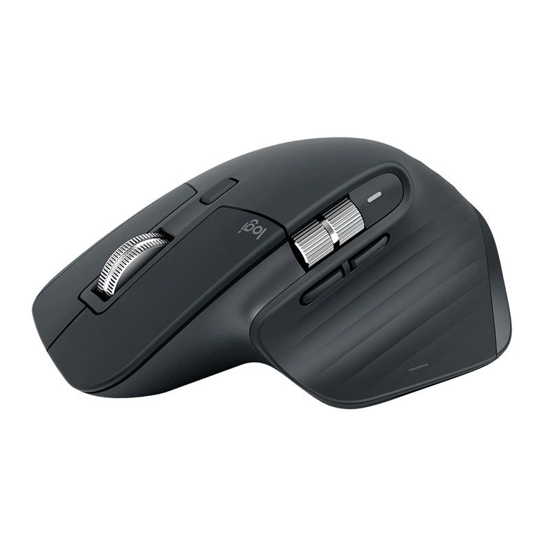 Mouse Logitech MX Master 3S, 8000DPI, 7 Botoes, Bluetooth , Grafite, 910-007502