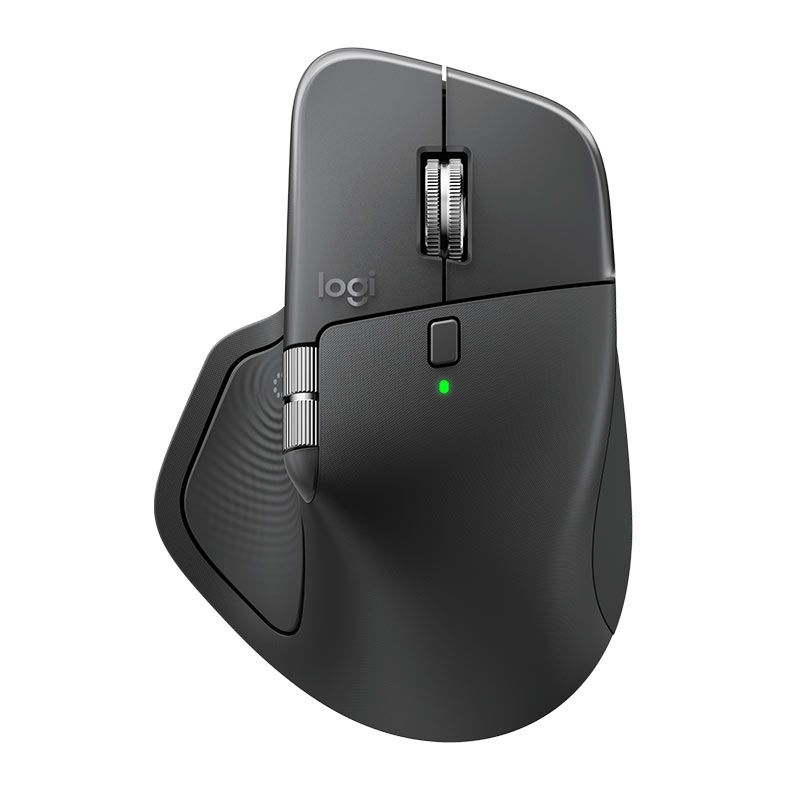 Mouse Logitech MX Master 4, 8000DPI, 8 Botoes, Wireless, Grafite, 910-007565