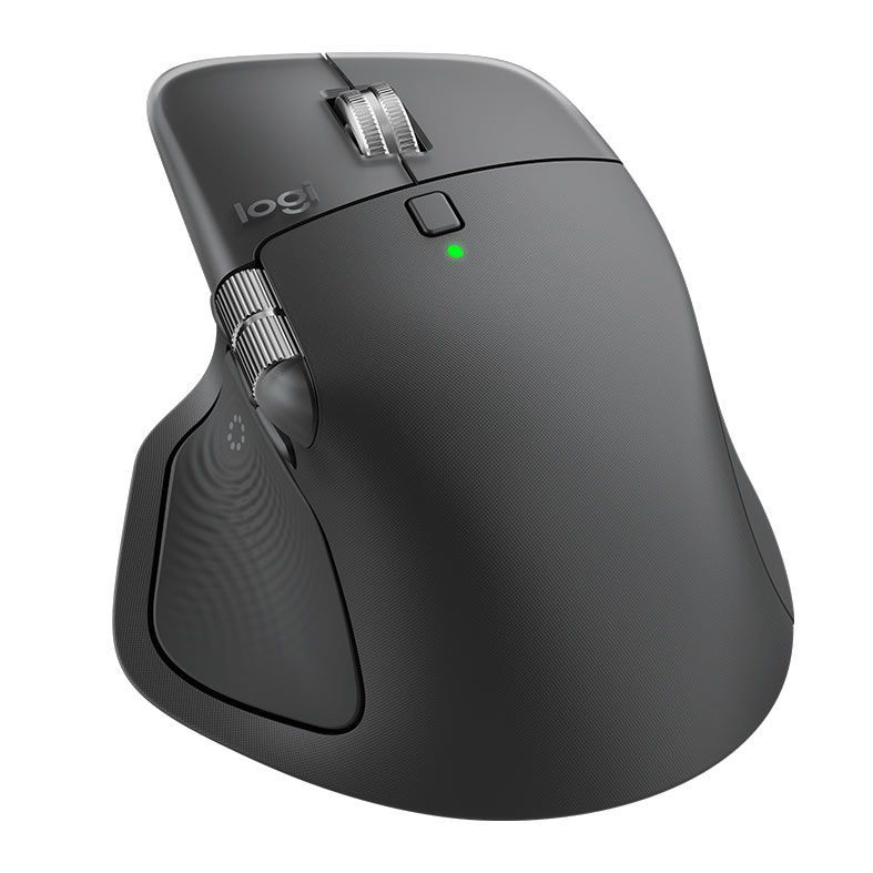 Mouse Logitech MX Master 4, 8000DPI, 8 Botoes, Wireless, Grafite, 910-007565