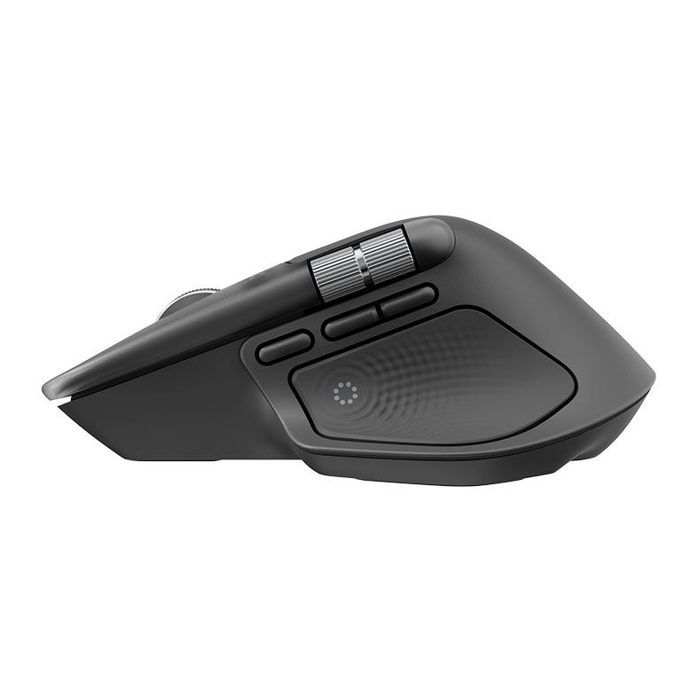 Mouse Logitech MX Master 4, 8000DPI, 8 Botoes, Wireless, Grafite, 910-007565