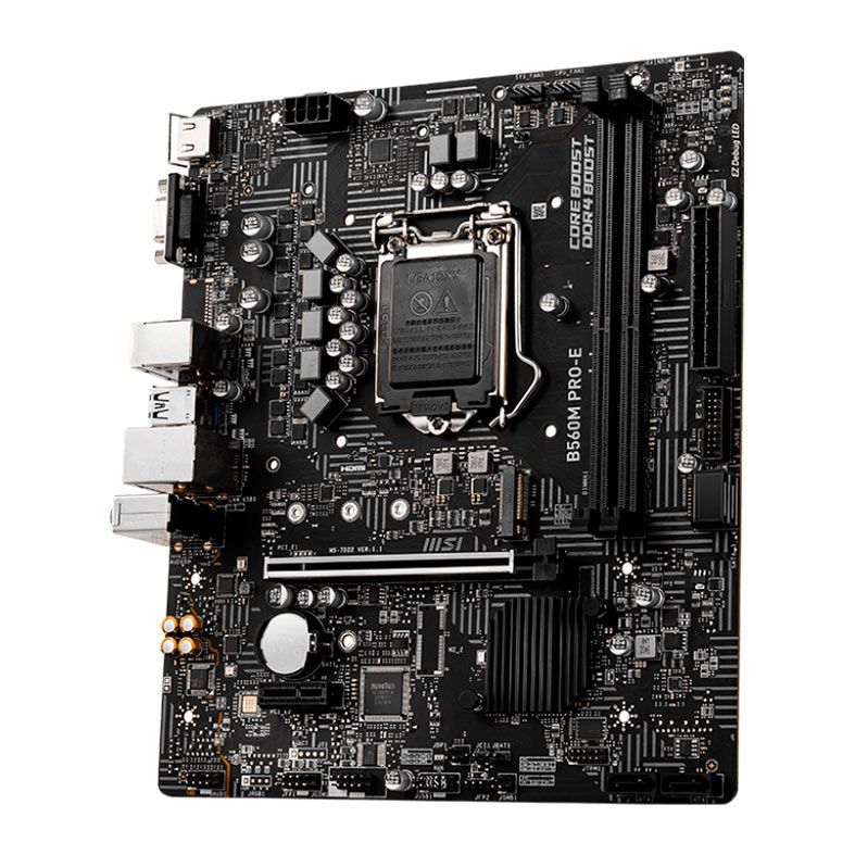 Placa Mae MSI B560M PRO-E, DDR4, Socket LGA1200, M-ATX, Chipset Intel B560, 911-7D22-074