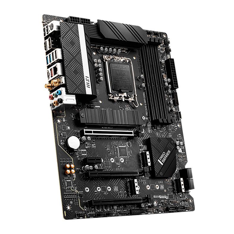 Placa Mae MSI PRO Z690-A WIFI, DDR4, Socket LGA1700, ATX, Chipset Intel Z690, PRO Z690-A WIFI DDR4