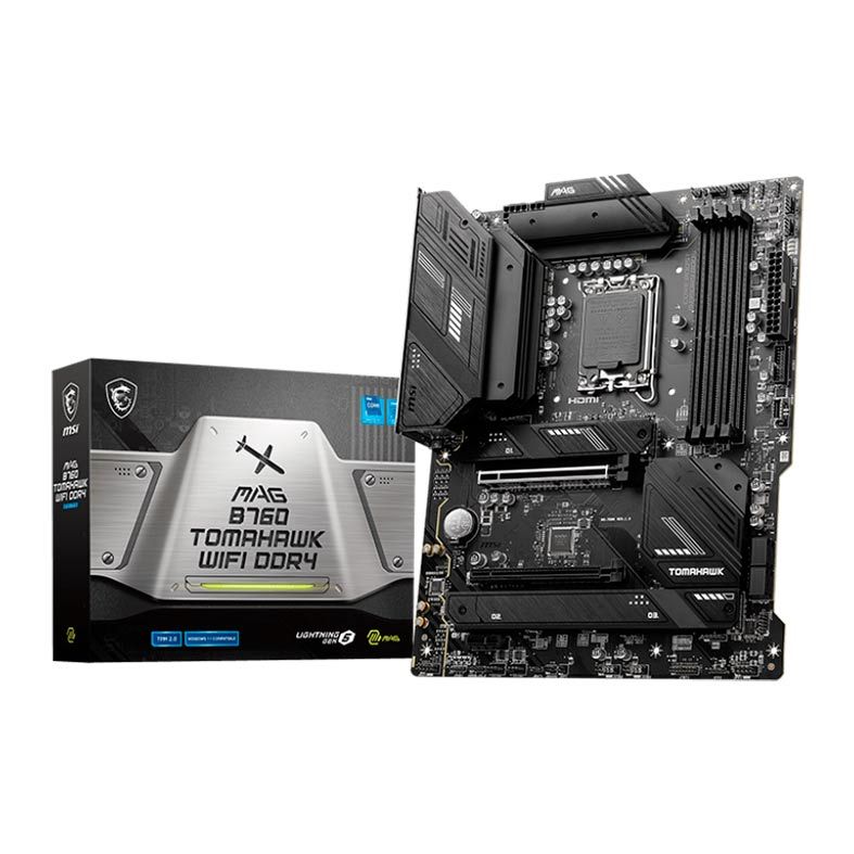 Placa Mae MSI MAG B760 Tomahawk WIFI DDR4, Socket LGA 1700, Chipset B760, MAG-B760-TOMAHAWK-WIFI-DDR4