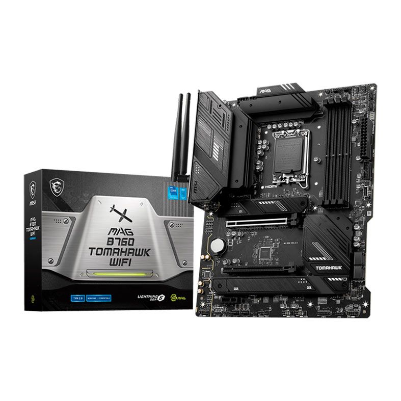 Placa Mae MSI MAG B760 Tomahawk WIFI, DDR5, Socket LGA 1700, Chipset B760, MAG-B760-TOMAHAWK-WIFI