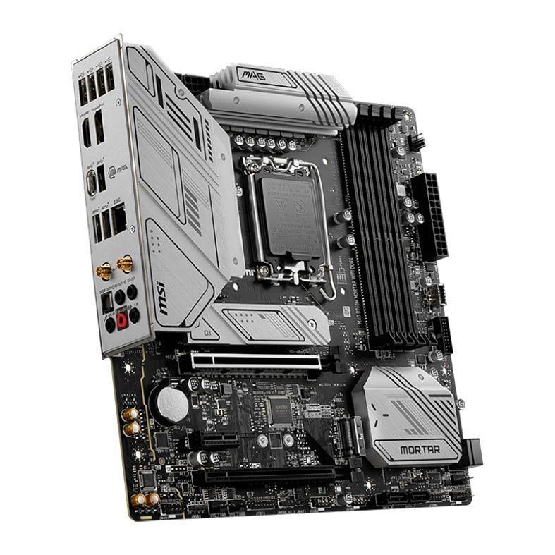 Placa Mae MSI MAG B760M Mortar WIFI DDR4, Socket LGA 1700, Chipset B760, 911-7E01-008