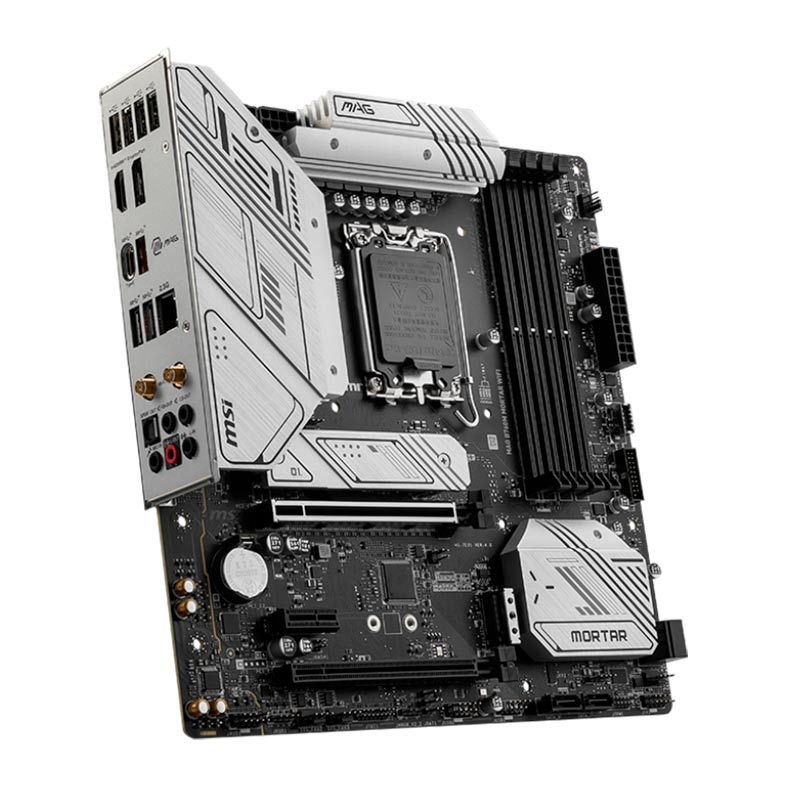 Placa Mae MSI MAG B760M Mortar WIFI, DDR5, Socket LGA1700, Chipset Intel B760, MAG-B760M-MORTAR-WIFI