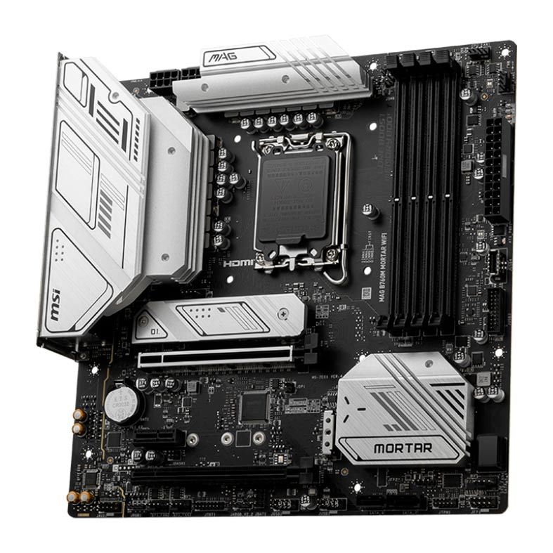 Placa Mae MSI MAG B760M Mortar WIFI, DDR5, Socket LGA1700, Chipset Intel B760, MAG-B760M-MORTAR-WIFI