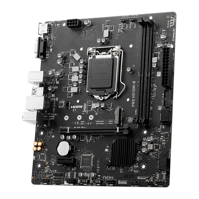 Placa Mae MSI PRO H510M-B, DDR4, Socket LGA1200, M-ATX, Chipset Intel H510, 911-7E05-004