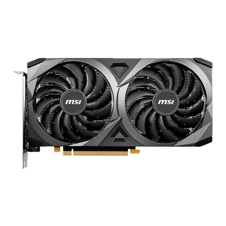 Placa de Video MSI GeForce RTX 3060 Ventus 2X OC, 12GB, GDDR6, 192-bit, 912-V397-050-NAC