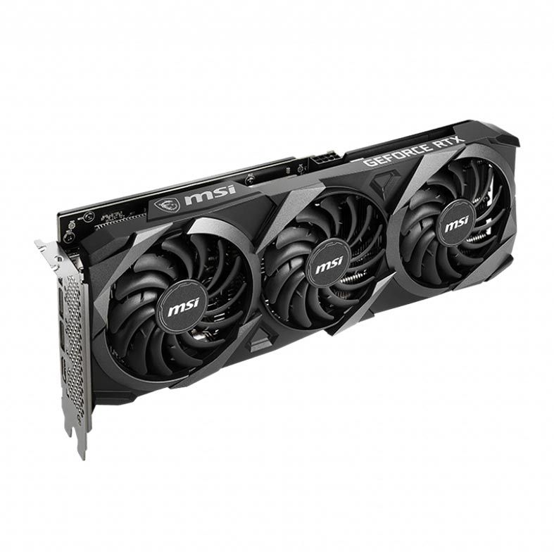 Placa de Video MSI GeForce RTX 3060 Ti Ventus 3X OC LHR, 8GB, GDDR6, 256-bit, 912-V397-246
