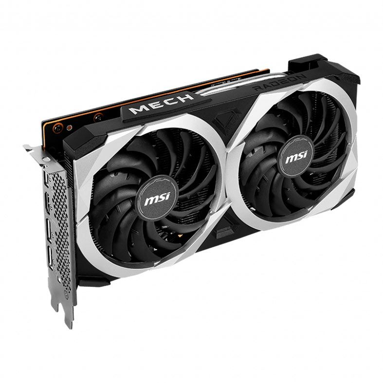 Placa de Video MSI Radeon RX 6600 Mech 2x, 8GB, GDDR6, 128-bit, RX6600-MECH2x