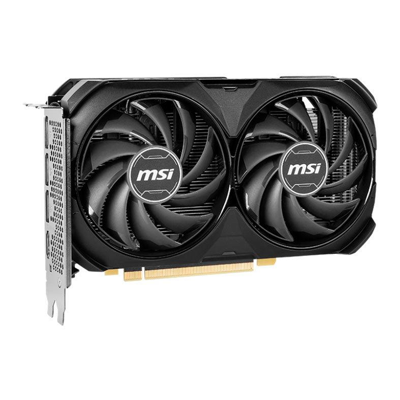グラフィックボード・グラボ・ビデオカード MSI GeForce 4060 Ti VENTUS 2X BLACK Placa de Video MSI GeForce RTX 4060 Ti Ventus 2x Black OC, 8GB