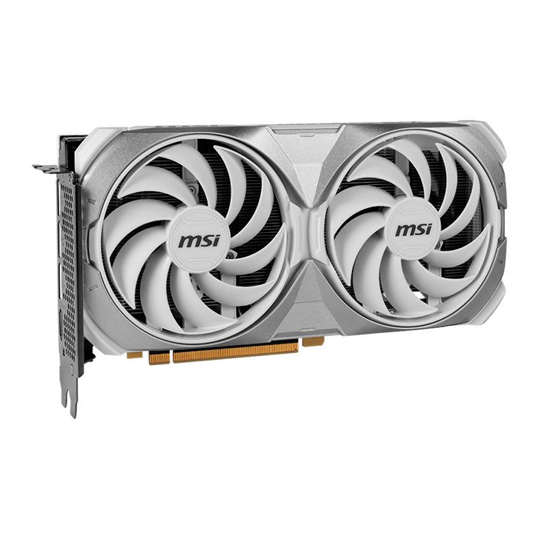 Placa de Video MSI GeForce RTX 4070 Ventus 2X White OC, 12GB, GDDR6X, 192-bit, 912-V513-403-NAC