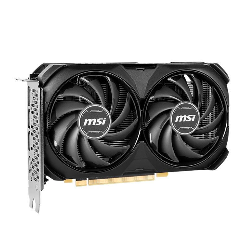 Placa de Video MSI GeForce RTX 4060 Ti Ventus 2X Black OC, 8GB, GDDR6, 128-bit, 912-V515-064-NAC