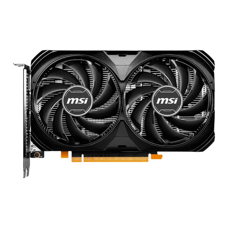 Placa de Video MSI GeForce RTX 4060 Ventus 2X Black OC, 8GB, GDDR6, 128-bit, 912-V516-209