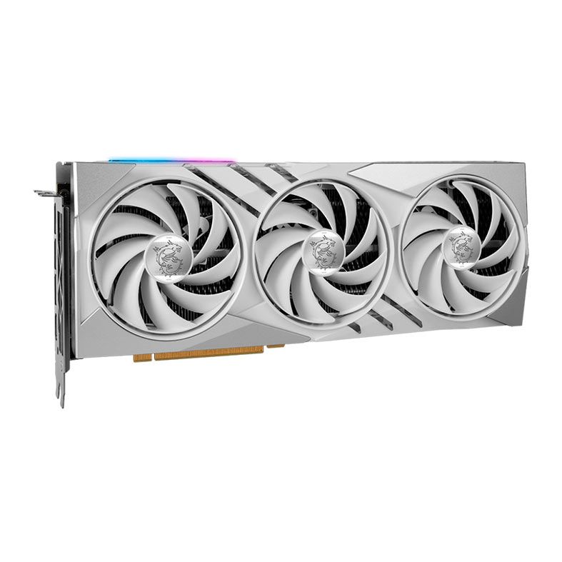 Placa de Video MSI GeForce RTX 4060 Ti Gaming X Slim White, 16GB, GDDR6, 128-bit, 912-V517-001-IMP