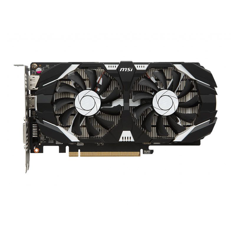 Placa de Video MSI GeForce GTX 1050 TI 4GT OC, 4GB, GDDR5, 128-bit, 912-V809-2272-NAC