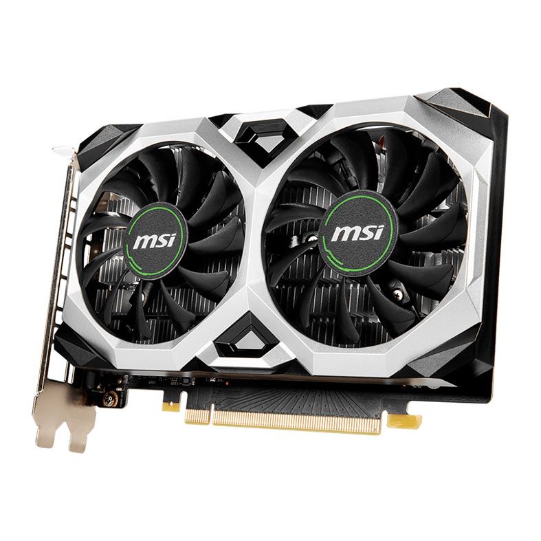 Placa de Video MSI GeForce GTX 1650 Ventus XS OCV1, 4GB, GDDR6, 128-bit, 912-V809-3616-NAC