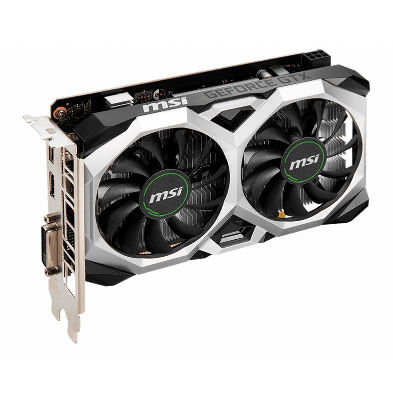 Placa de Video MSI GeForce GTX 1650 D6 Ventus XS OCV1, 4GB, GDDR6, 128-bit, 912-V809-4057-NAC