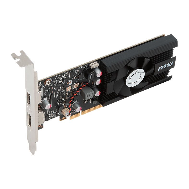 Placa de Video MSI GeForce GT 1030 Low Profile OC, 2GB, DDR4, 64-bit, 912-V809-4065-IMP