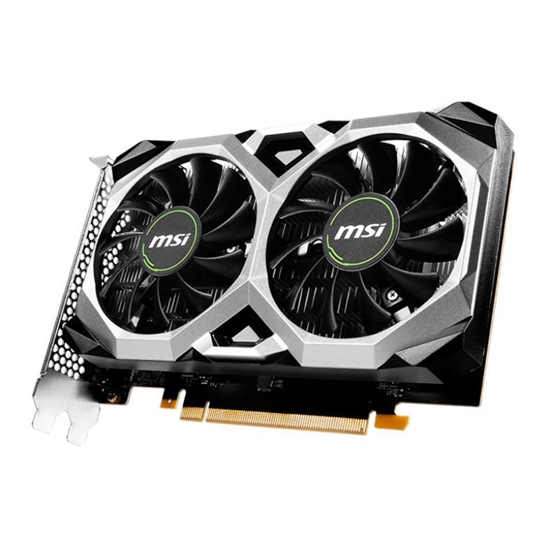 Placa de Video MSI GeForce GTX 1630 Ventus XS OC, 4GB, GDDR6, 64-bits, 912-V809-4204