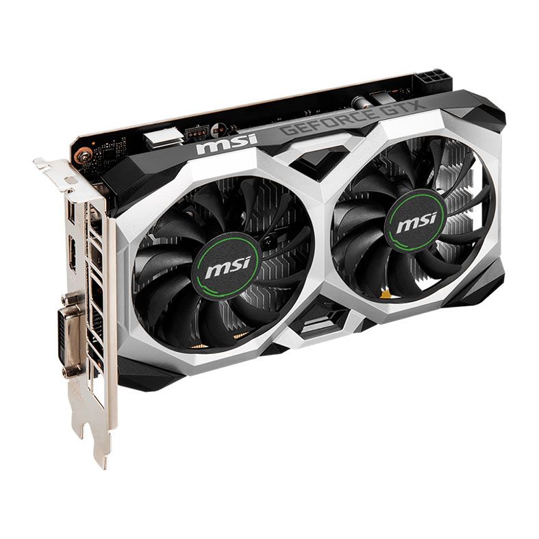 Placa de Video MSI GeForce GTX 1650 Ventus XS OCV1 Edition, 4GB, GDDR6, 128-bit, 912-V809-4264-NAC