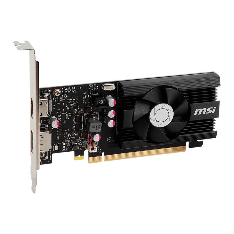 Placa de Video MSI GeForce GT 1030 4GD4 LP OC Edition, 4GB, DDR4, 64-bit, 912-V812-001