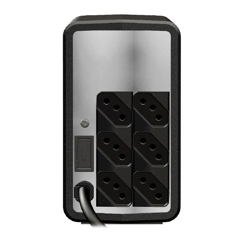 Nobreak NHS Mini 4 Senoidal, 600VA/300W, Entrada Bivolt, Saida 220V, Preto, 91.A1.006001