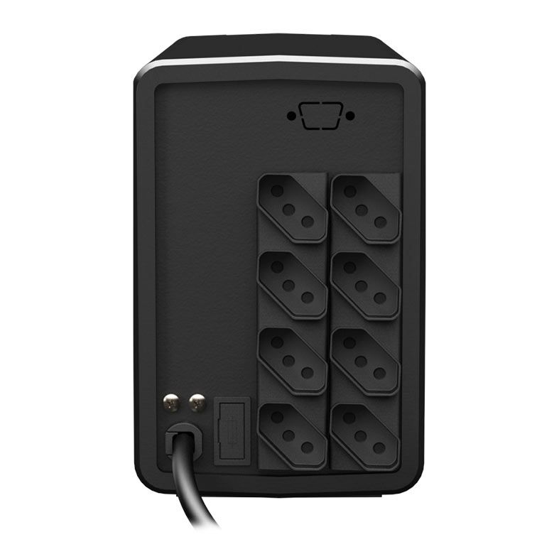 Nobreak NHS Compact Plus 4 Senoidal, 1400W/840W, Entrada Bivolt, Saida 220V, Preto, 91.B0.A01406