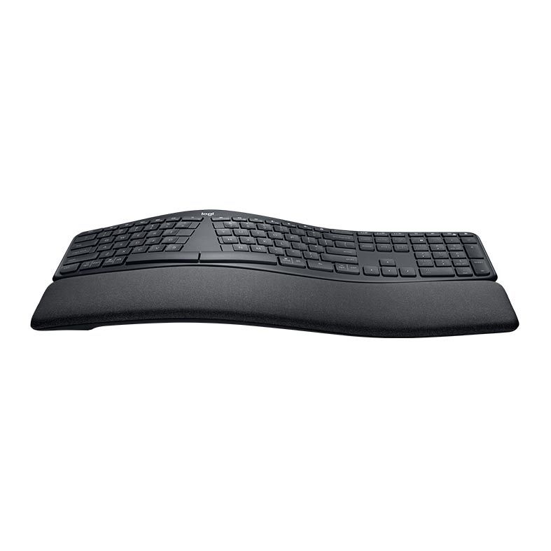 Teclado Logitech Ergo K860, Wireless, Preto, 920-009169