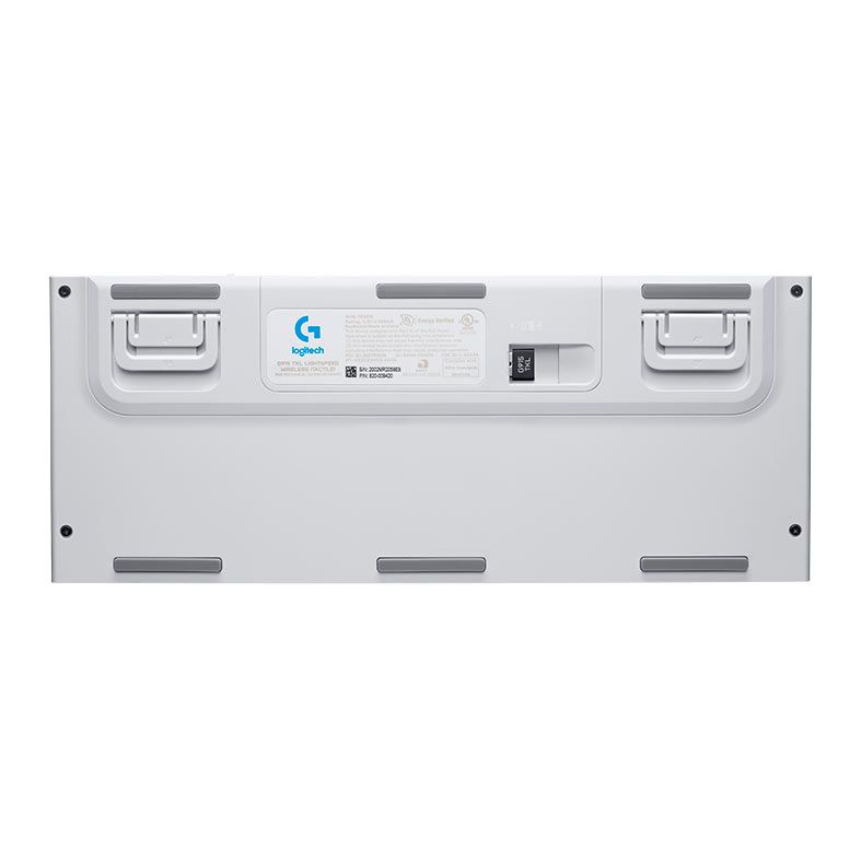 Teclado Mecanico Logitech G915 TKL Tactile RGB Branco, 920-009660
