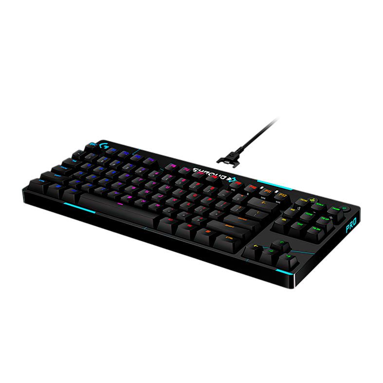 Teclado mecanico logitech online switch red