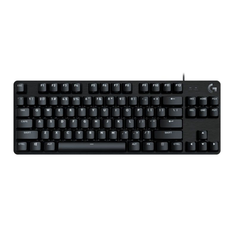 Teclado Mecanico Gamer Logitech G413 TKL SE, Led Branco, Switch Tatico, Preto, 920-010442