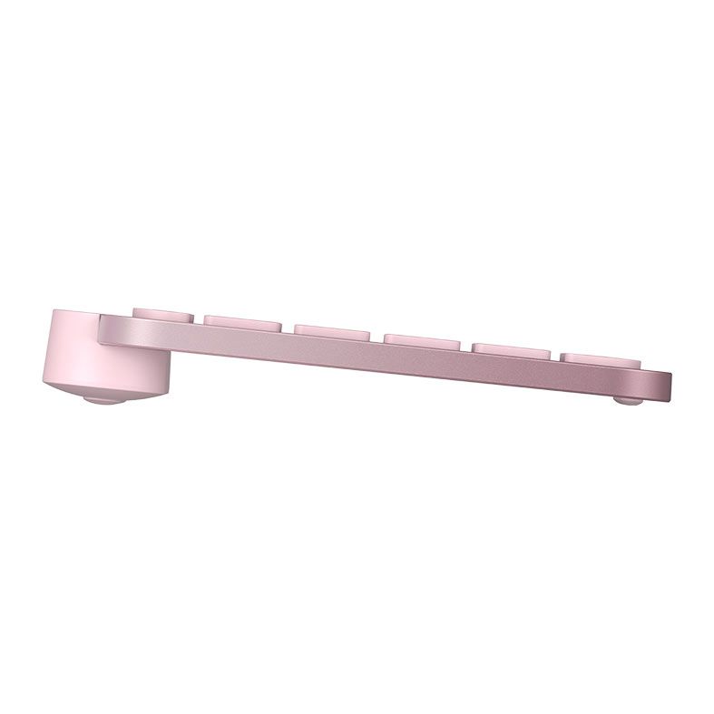 Teclado Sem Fio Logitech MX Keys Mini, Iluminacao Smart, Easy-Switch, Rosa, 920-010507