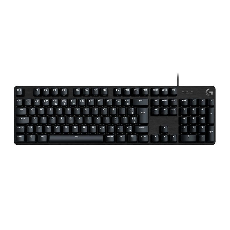Teclado Mecanico Gamer Logitech G413 SE, Led Branco, Switch Tactile, Preto, 920-010554