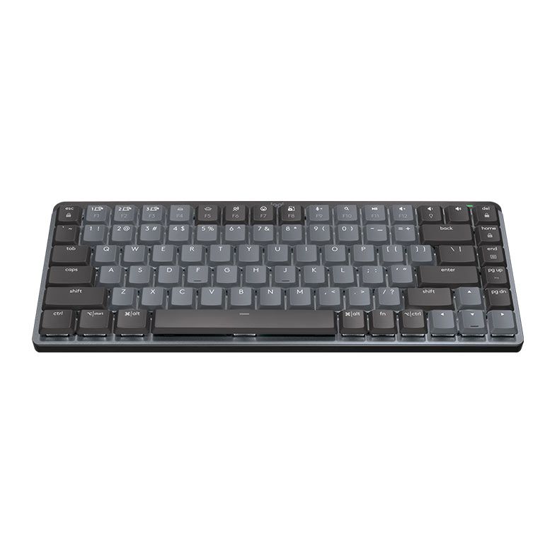 Teclado Logitech MX Mechanical Mini, Bluetooth, Cinza, 920-010783