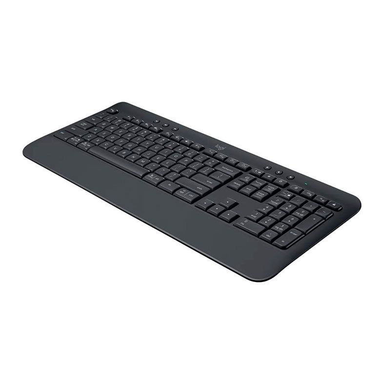Teclado Logitech Signature K650, Bluetooth, USB, US, Grafite, 920-010911