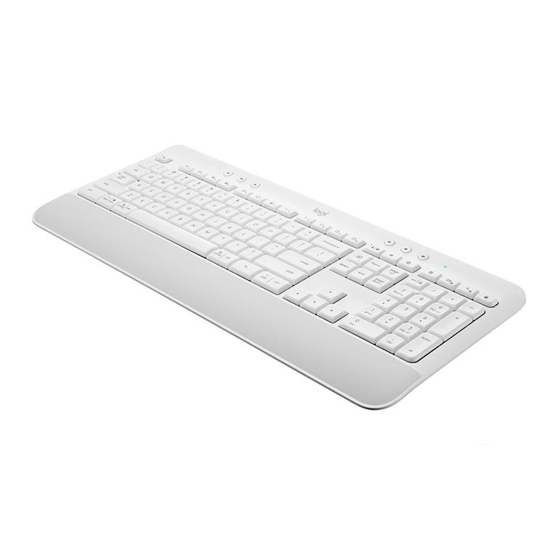 Teclado Logitech Signature K650, Bluetooth, USB, US, Branco, 920-010965
