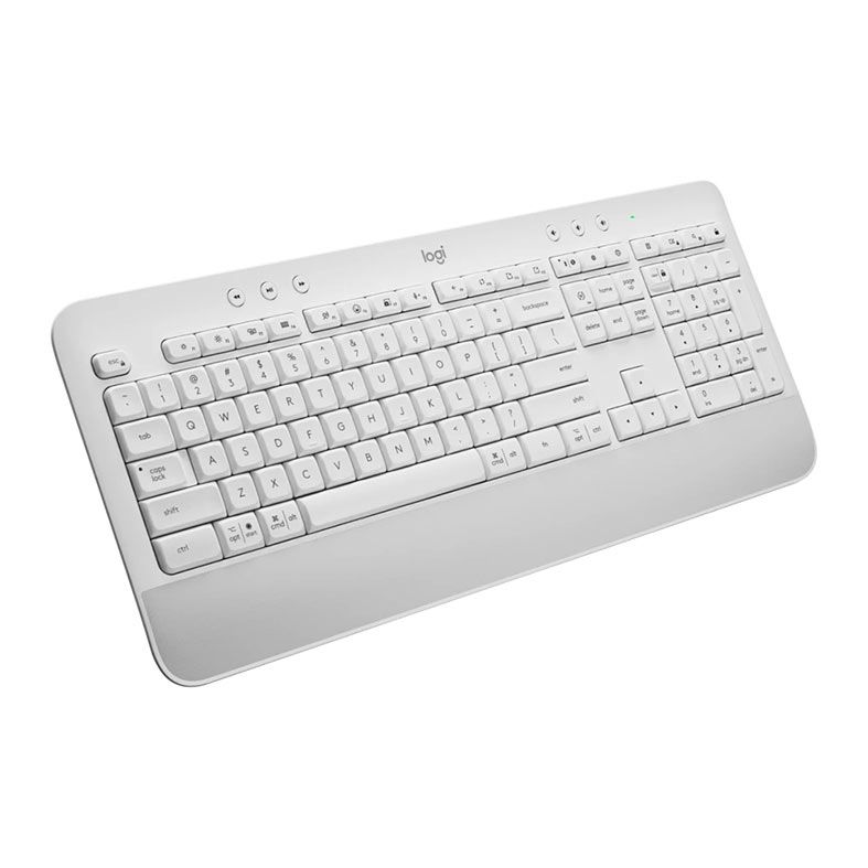 Teclado Logitech Signature K650, Bluetooth, USB, US, Branco, 920-010965