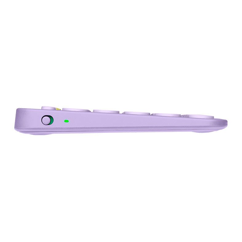 Teclado Logitech K380 Multi-Device, Bluetooth, Easy-Switch, Lilas Lemonade, 920-011391