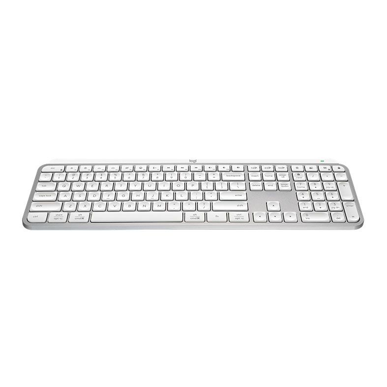 Teclado Membrana Logitech MX Keys S, Bluetooth, Cinza, 920-011564