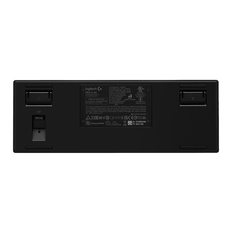 Teclado Mecanico Logitech G Pro X Lightspeed, RGB, 60%, Switch Optico GX Tactile, Tri-Mode, Preto, 920-011902
