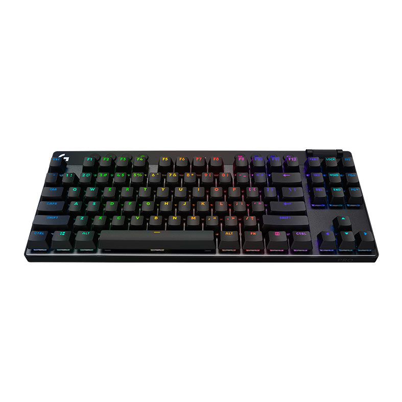 Teclado Mecanico Logitech G Pro X Tkl Lightspeed, RGB, Switch Marrom, Wireless, Preto, 920-012127