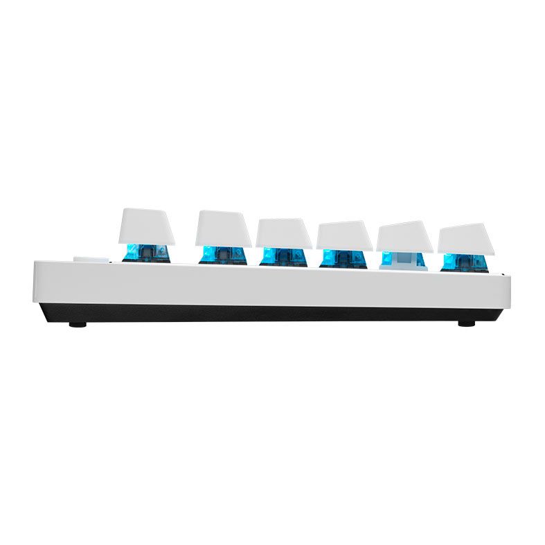 Teclado Mecanico Logitech G Pro X Tkl Lightspeed, RGB, Switch Marrom, Wireless, Branco, 920-012143