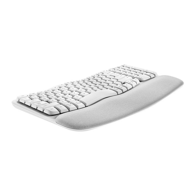 Teclado Logitech Wave Keys, Bluetooth, Branco, 920-012282