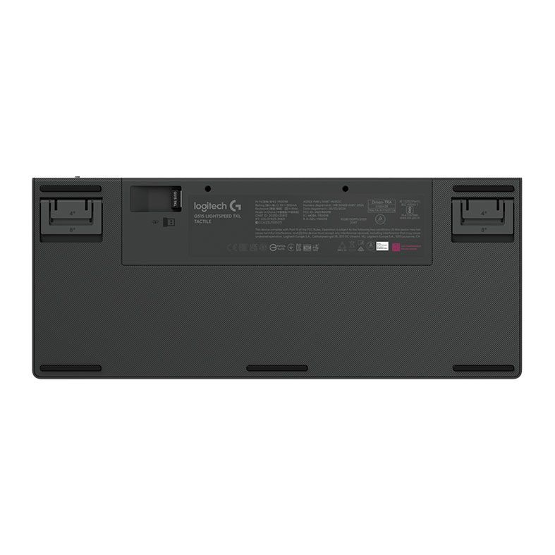 Teclado Mecanico Logitech G515 TKL Lightspeed, RGB, Switch GL Brown, Tri-Mode, Preto, 920-012423
