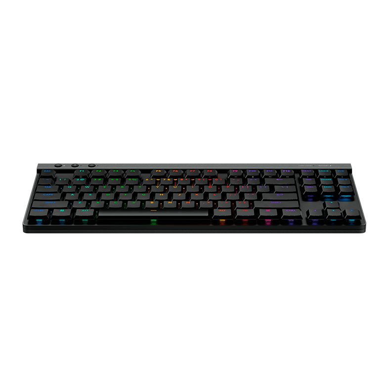 Teclado Mecanico Logitech G515 TKL Lightspeed, RGB, Switch GL Brown, Tri-Mode, Preto, 920-012423
